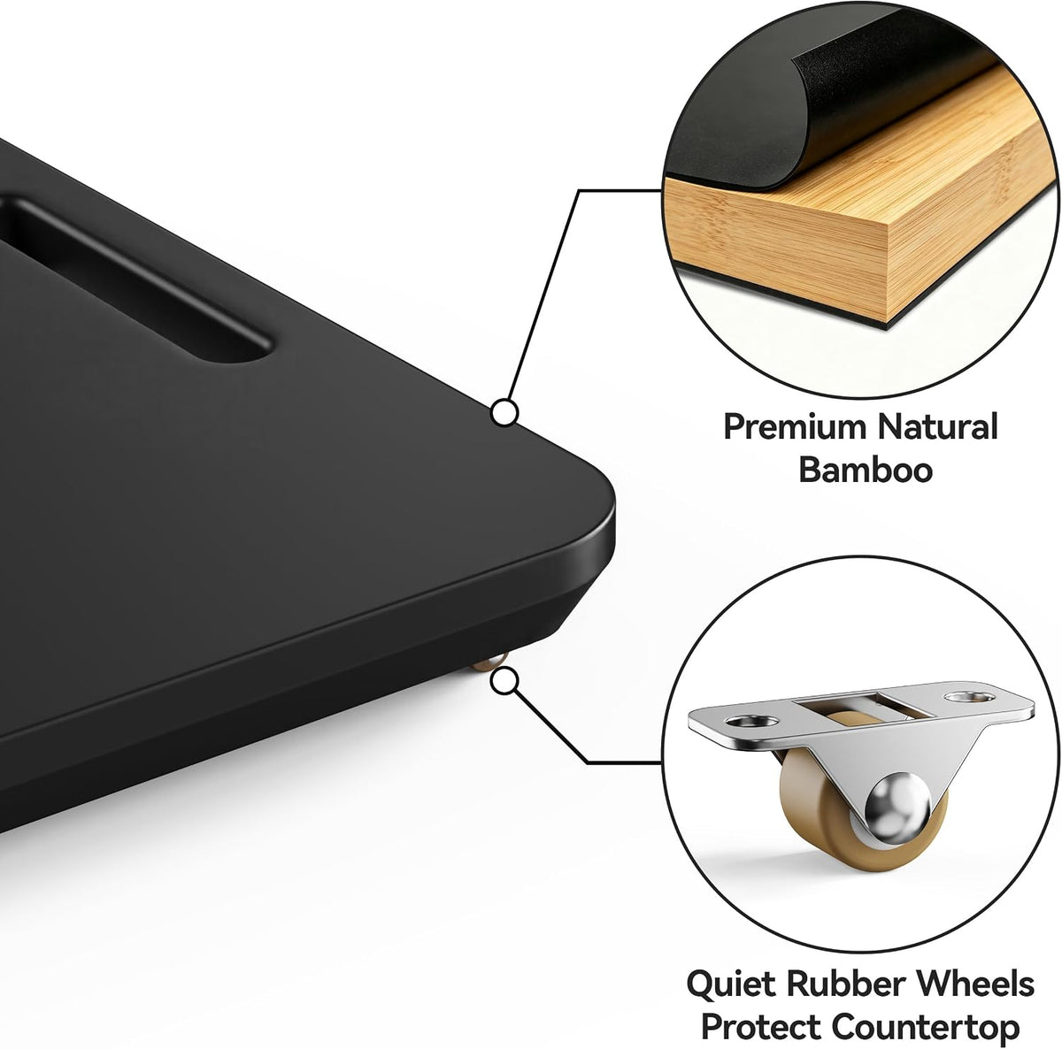 Appliance Slidng Tray for Coffee Maker for Countertop, 16"W x 13"D