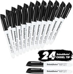 Dabo&Shobo Dry Erase Markers 24 Pack, Low Odor Black Whiteboard Markers - Image 2