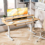 Kingant 63 x 30 Inch Electric Standing Desk - Image 2