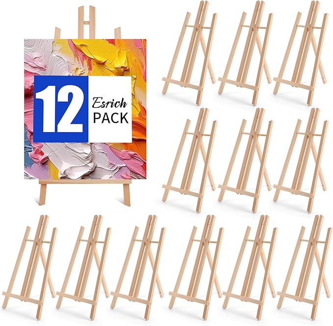 ESRICH 12Pack16in Tabletop Easel, Tabletop Easel by ESRICH