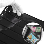 10 Sheets 20 Pages Postage Stamp Album Pages, 8 Pockets 7.7X 1.18in Stamp - Image 5