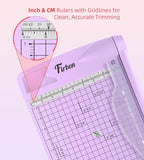 Firbon 12" Guillotine Paper Cutter, Heavy Duty 12-Sheet Capacity Trimmer - Image 3