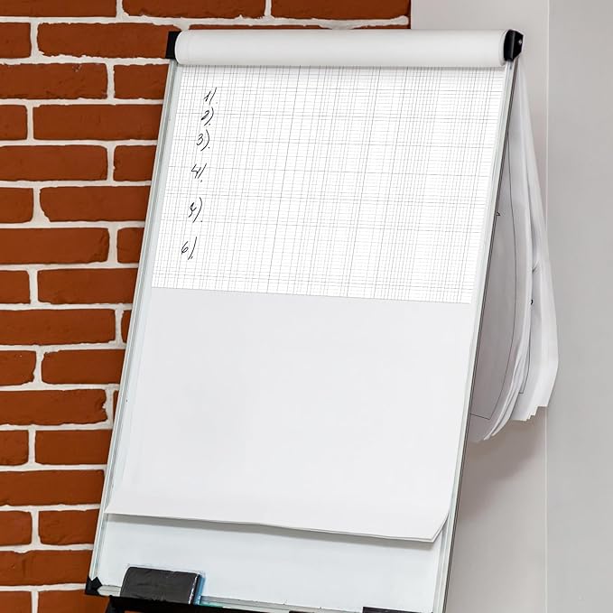 Fuyoooo 25 Sheet Graph Paper Pad 24" x 17" Large Graph 1" and 1/4" Ruled Grid - Image 4