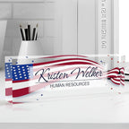 Personalized Name Plate for Desk Custom Acrylic Desk Name Plate Custom Employee - Image 4