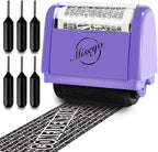 Miseyo Identity Theft Protection Roller Stamp Set by Miseyo