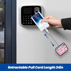 I Cry a Lot But I Am So Productive Funny Badge Reel | Retractable ID Card Badge - Image 6