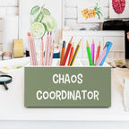 XPH Chaos Coordinator Green Pen Pencil Holder Organizer - Image 2