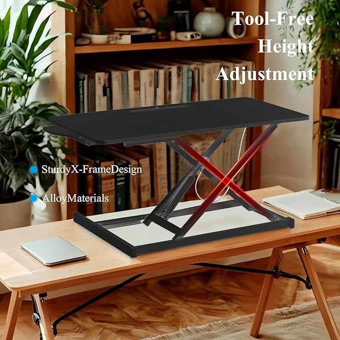 37 Inch Standing Desk Converter - Image 9