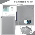 Henoyso 36 Pcs Plastic Folders - Image 2