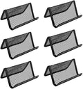 Chiyuehe Black Metal Mesh Business Card Holder Desk Business Card Organizer by Unknown