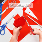 Scissors, iBayam 8" All Purpose Scissors Bulk 3-Pack, Ultra Sharp 2.5mm Thick - Image 7
