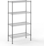 Regal Altair 14" Deep x 30" Wide x 54" Height Wire Shelving Kit | 4-Tier | NSF by Regal+Altair