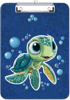 Luminzo Plastic Cute Clipboard Low-Profile Metal Clip, A4 Letter Size 9 x 12.5 by Unknown