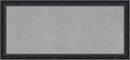 Amanti Art Black Framed Magnetic Board 24x52 Oversize Vision Board by AmantiArt