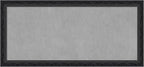 Amanti Art Black Framed Magnetic Board 24x52 Oversize Vision Board by AmantiArt