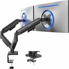 vivo dual monitor stand, fully adjustable arms for, main product view