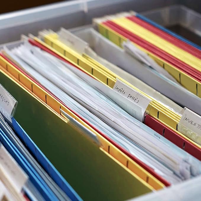 HERKKA Extra Capacity Legal Size Hanging File Folders, 30 Pack Reinforced Legal - Image 7