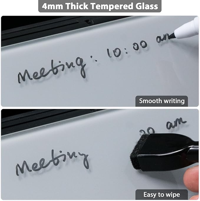 Varhomax Glass Desk Whiteboard - Image 5