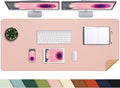 AFIING Leather Desk pad Protector, Large Non-Slip Office Desk Mat by AFIING