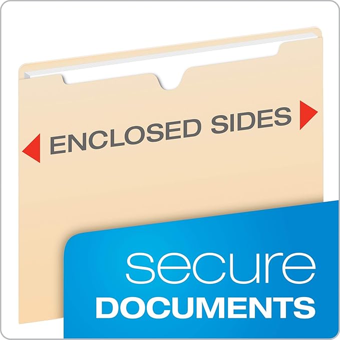 Pendaflex File Jackets, No Expansion, Letter Size, Straight Cut Tab - Image 3