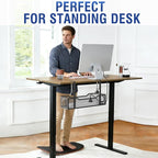 Under Desk Cable Management Tray, GZOKMOG Cord Management - Image 2