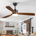 addlon 52 inch solid wood ceiling fans with, main product view