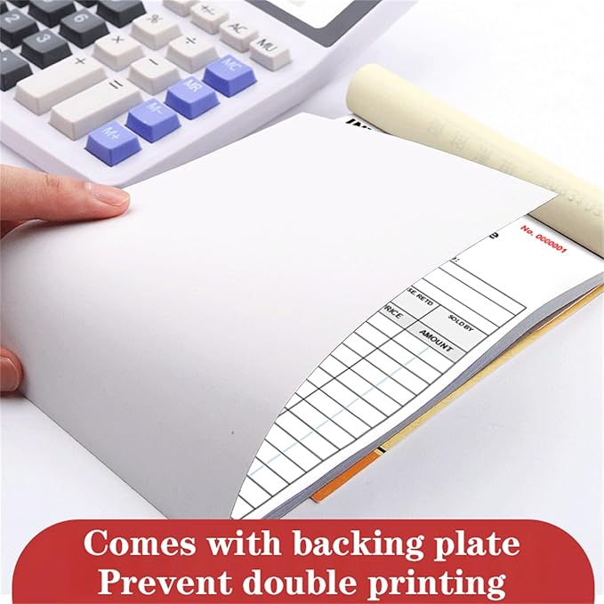 Custom Invoice Book in 3-Part /2-Part Receipt Book - Image 4