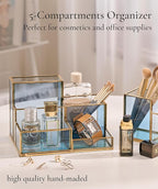 FONDAZZA 5-Compartment Desk Organizer - Image 4