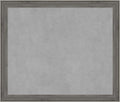 Amanti Art Grey Framed Magnetic Board 23x27 Medium Vision Board by AmantiArt