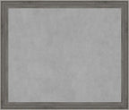 Amanti Art Grey Framed Magnetic Board 23x27 Medium Vision Board by AmantiArt