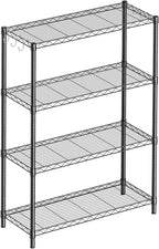 Guan River 4-Shelf Adjustable Metal Shelf Wire Shelving Unit Storage Rack by GuanRiver
