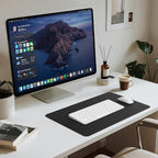 Jotsome Leather Desk Pad Mat, Non-Slip Desk Blotter Pad - Image 4