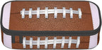 American Football Ball Texture Pencil Case Big Capacity Storage Pencil Pouch - Image 2