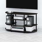 Furinno TOMI TV Stand, Corner Entertainment Center, TV Console - Image 5