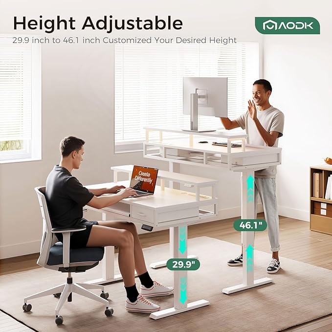 AODK Electric Standing Desk - Image 4