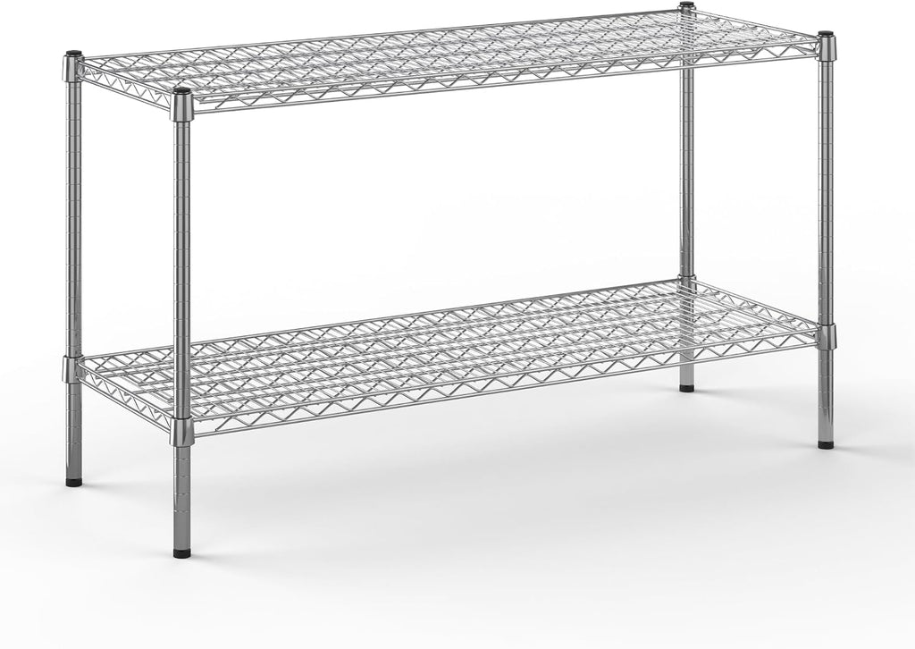 Regal Altair 18" Deep x 48" Wide x 27" Height Wire Shelving Kit | 2-Tier | NSF