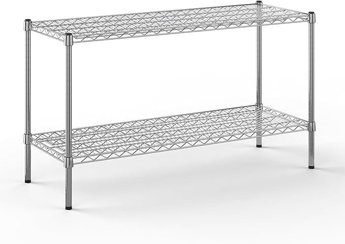 Regal Altair 18" Deep x 48" Wide x 27" Height Wire Shelving Kit | 2-Tier | NSF by Regal+Altair