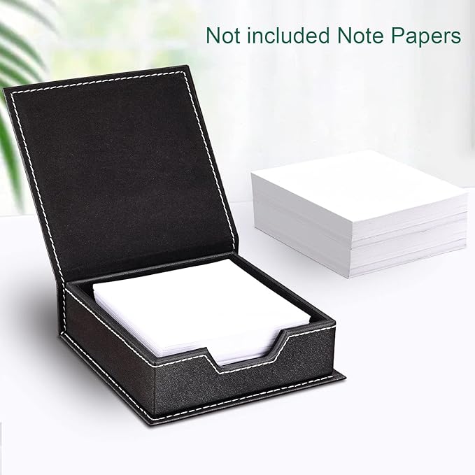KINGFOM 5 PCS/SET Pu Leather Desk Organizer File Holder Accessories, Magazine - Image 8