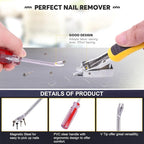Mardatt 4Pcs Nail Puller and Staple Remover Tool Set, Staple Puller, Tack Lifter - Image 5