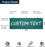 Custom Sign, Custom Street Sign, 11 Font Colors, 13 Font Styles, 4 Hole Options - Image 6