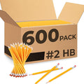 Rosmonde Pencils Bulk, 600 Pack, Pre Sharpened #2, Bulk Yellow Pencils by Rosmonde