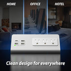 Nightstand Edge Mount Power Strip - Image 7