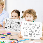 6 Pack Small White Board Dry Erase 5x7 Inch Mini Whiteboard Small Dry Erase - Image 5