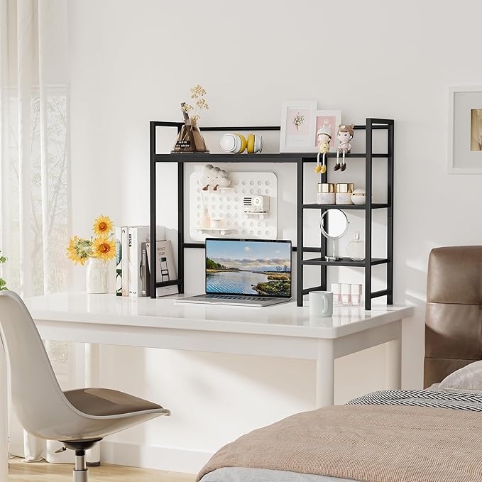 Snughome Desk Shelf, 38.6" Desk Hutch - Image 5
