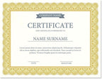 Elite Gold & White Parchment Certificate Papers - Image 3