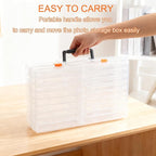 Photo Storage Box 5 x 7 Inches, 18 Inner Extra Large Photo Boxes - Image 7
