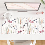 QiyI Large Mouse Pad, Cute Flower Desk Mat by QIYI