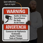 SmartSign 30 x 24 inch “Warning - Image 5