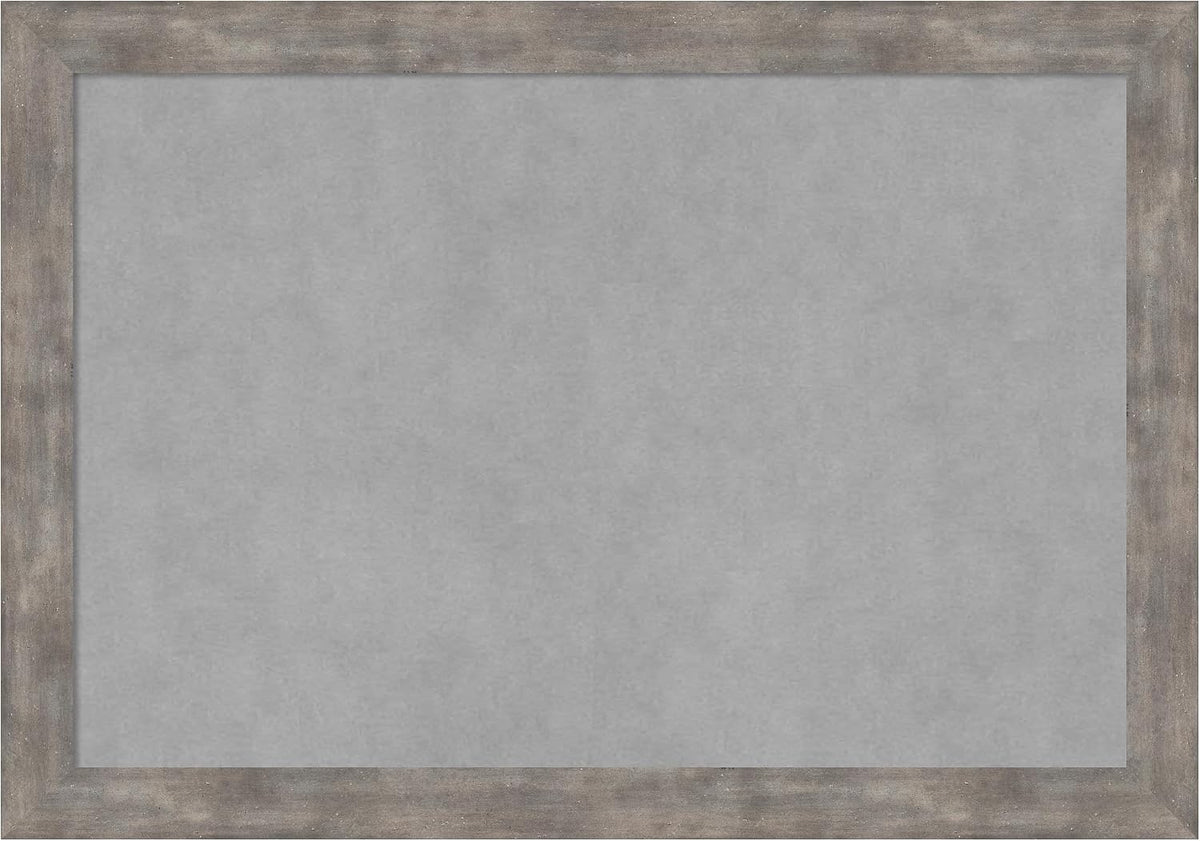 Amanti Art Silver Framed Magnetic Board 19x27 Medium Vision Board