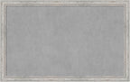 Amanti Art Silver Framed Magnetic Board 27x43 Large Vision Board